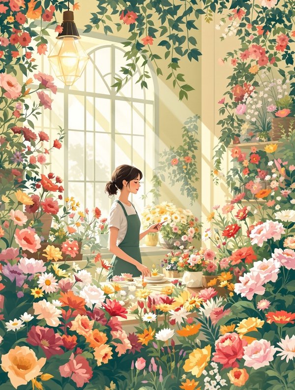 草莓视频 - 花店日记